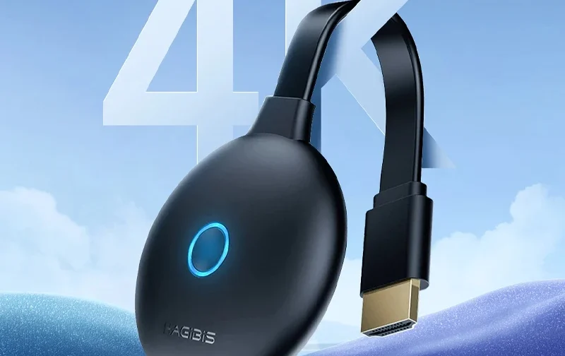 5G/2.4G Screen Projector Mobile Phone Connected to TV Wireless HDMI Transmission to Computer Monitor 4K HD HDMI Media Player